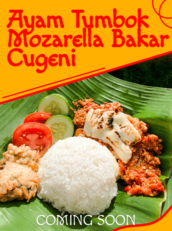 Ayam Tumbok Mozarella Bakar Cugeni